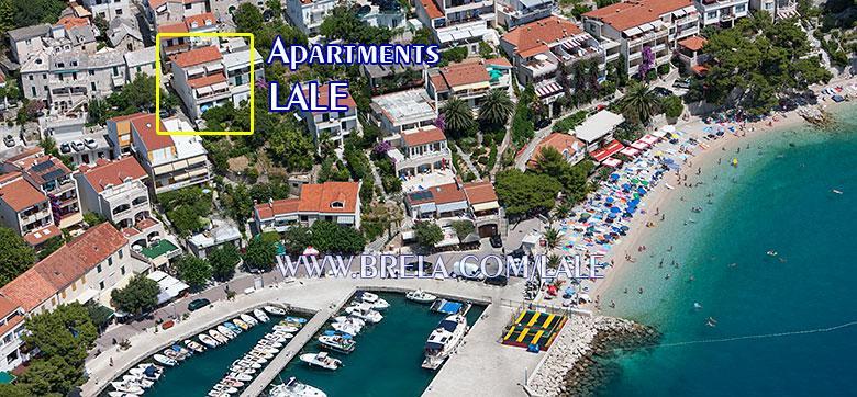 Apartmans Lale Brela Εξωτερικό φωτογραφία
