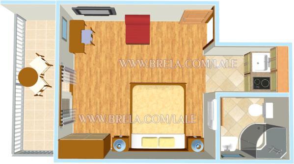 Apartmans Lale Brela Εξωτερικό φωτογραφία